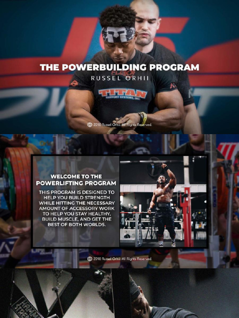 The Powerbuilding Programpdf | PDF