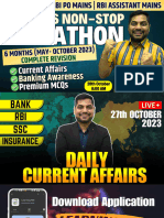 27th October 2023 Current Affairs by Kapil KathpalBilingual