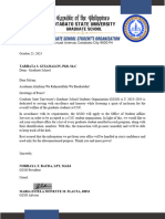 Request Letter For Dean Guiamalon
