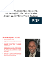 Encoding Decoding - Stuart Hall 2.3.2023 4
