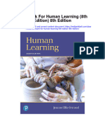 Test Bank For Human Learning 8th Edition 8th Edition