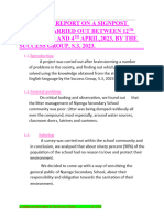 A Project Report On A Signpost Project Carried Out Between 12TH March