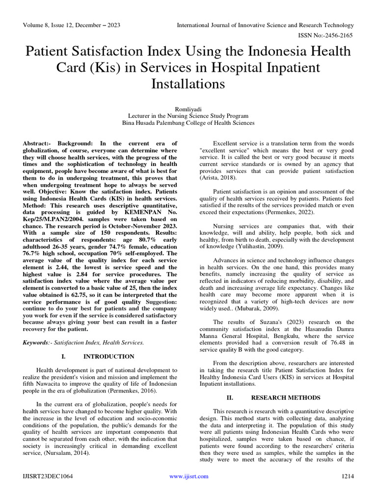 patient-satisfaction-index-using-the-indonesia-health-card-kis-in