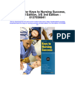 Test Bank For Keys To Nursing Success Revised Edition 3 e 3rd Edition 0137036841
