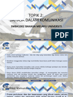 Smb41002 - Topik 2 Bahasa Dalam Komunikasi