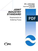 IPC J-STD-004C en 2022 Requirements For Soldering Fluxes