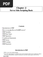 PHP Lecture Notes Chapter