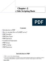 PHP Lecture Notes Chapter