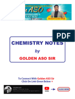 Chemistry Notes (GOLDEN ASO)