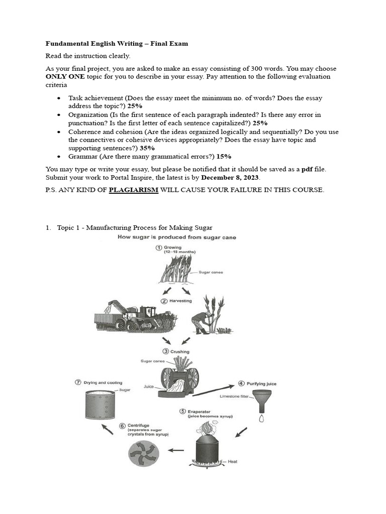 Creative Writing Final Project Ideas