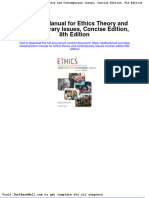 Solution Manual For Ethics Theory and Contemporary Issues Concise Edition 8th Edition