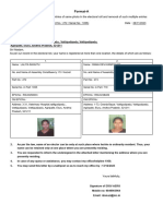Format-A: Information Regarding Multiple Entries of Same Photo in The Electoral Roll and Removal of Such Multiple Entries