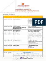 Agenda ASSOCHAM Cluster Development Program