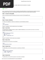 MongoDB Operations - Basics Guide