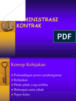 Administrasi Kontrak