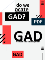 Session 1 - Why Do We Advocate GAD