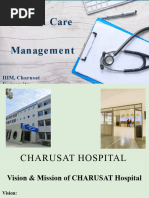 Health Care Management