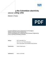 Modeling The Colombian Electricity Sector Using Urbs: Master's Thesis