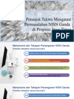 Petunjuk Teknis Mengatasi Permasalahan NISN Ganda Di Propinsi Jawa Timur