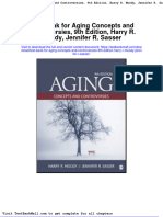 Test Bank for Aging Concepts and Controversies 9th Edition Harry r Moody Jennifer r Sasser