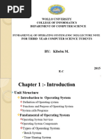 Operating System lecture Note 2015