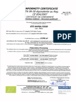 Certificat de Conformité T0652 001-2-Kapsa