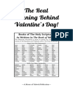 Booklet - The Real Meaning Behind Valentine S Day