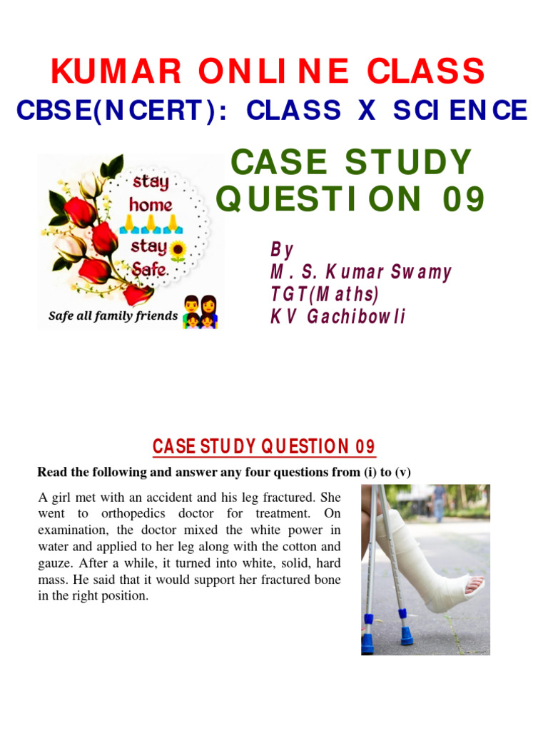 Class X Science Case Study on Plaster | PDF