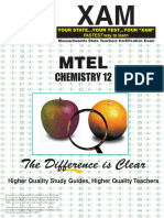 (XAM MTEL) Sharon Wynne - MTEL Chemistry 12 Teacher Certification Test Prep Study Guide (XAM MTEL) - XAMOnline - Com (2007)