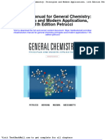 Solution Manual For General Chemistry Principles and Modern Applications 11th Edition Petrucci