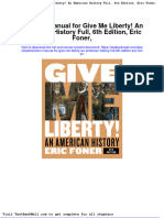 Solution Manual For Give Me Liberty An American History Full 6th Edition Eric Foner