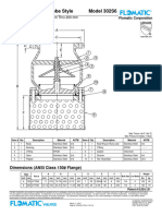 Foot Valve Globe Style Model 302S6: Material