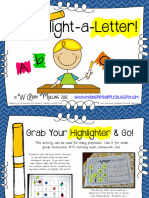 Highlight ALetter Letter Identification