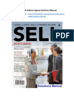 Sell 4 4th Edition Ingram Solutions Manual