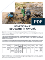 Waldkinder Forest Kindergarten Beneficii Ale Educatiei in Natura