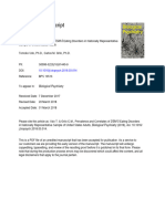 Prevalence and Correlates of DSM-5-Defined Eating Disorders in A Nationally Representative Sample of U.S. Udo, T., & Grilo, C. M. (2018) .