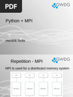 PCHPC Python Mpi Parallelization Slides