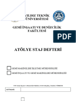 FR-0955-GİDF Atölye Staj Defteri