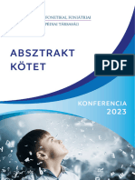 MFFLT Konferencia 2023 Absztrakt Kotet v3