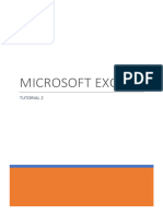 Microsoft Excel Tutorial 2