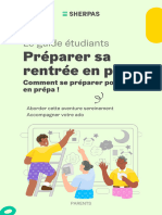 Le Guide Étudiant Pour Préparer Sa Rentrée en Prépa - Les Sherpas