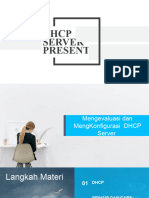 KD.3.2 Mengevaluasi DHCP Server