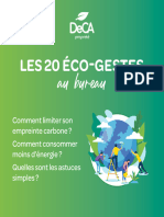 Les 20 Ecogestes