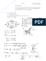 Example Problem Solution - Simple Vapor-Compression Refrigeration