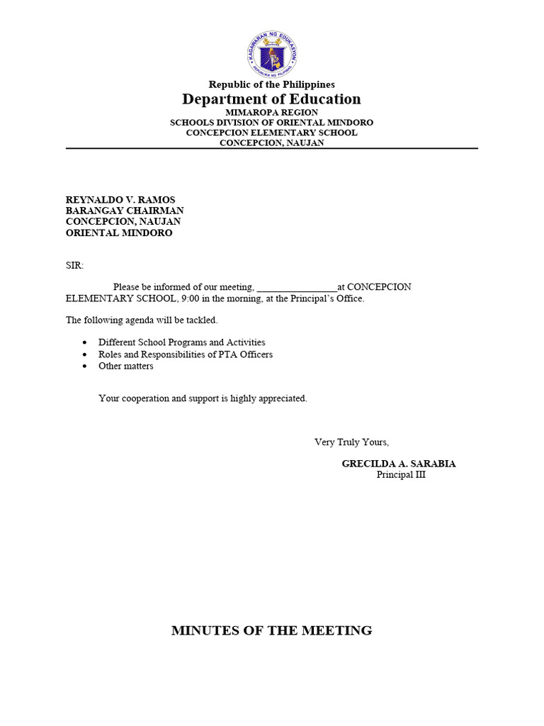 Sgc letter pdf