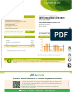 Factura de Gas