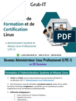 (GRUB-IT) Offre de Formation Et de Certification Linux LPIC-1