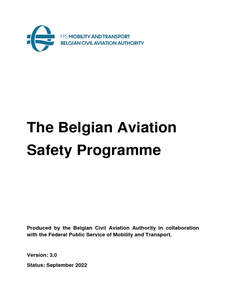 Aviation Safety Programme 2022 (En) | PDF | European Union | Aviation