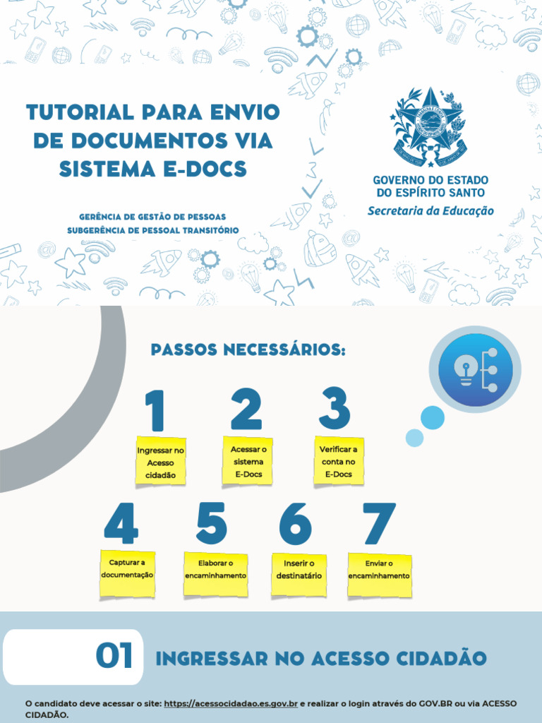 Guia para Acesso ao E-Docs e Encaminhamentos | PDF | Informática