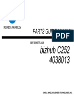Bizhub C252 Parts